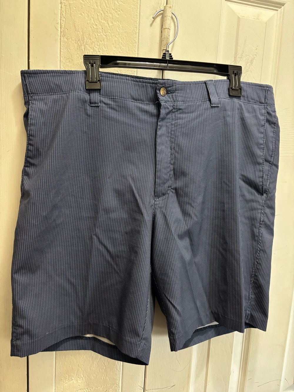 Callaway Men's Navy Micro-Check Shorts